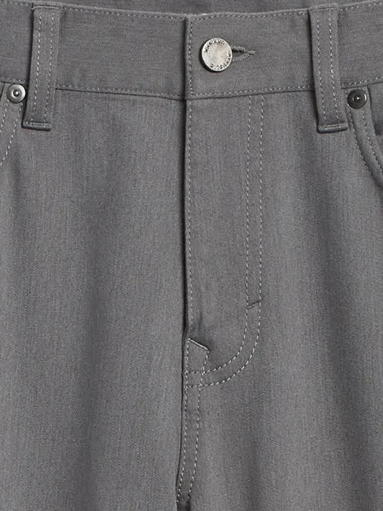 Banana Republic Men's Skinny Heathered Traveler Pant Smoke Gray Size 31W 32L