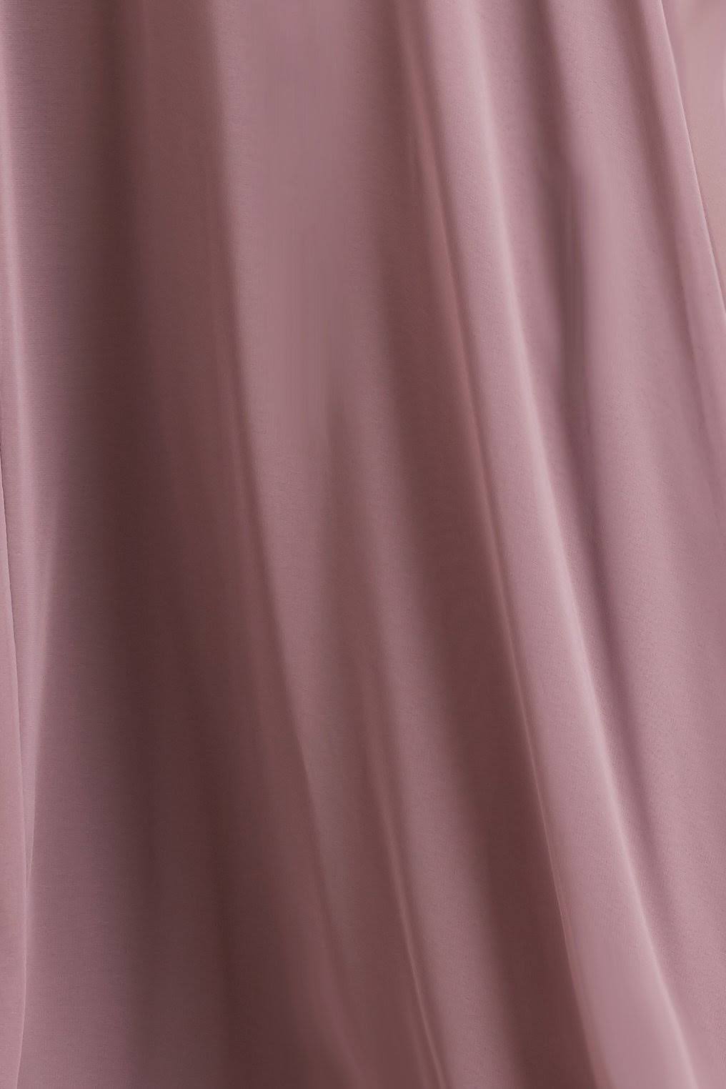 Birdy Grey Jane Convertible Chiffon Bridesmaid Dress in Dark Mauve M / Dark Mauve / No Slit