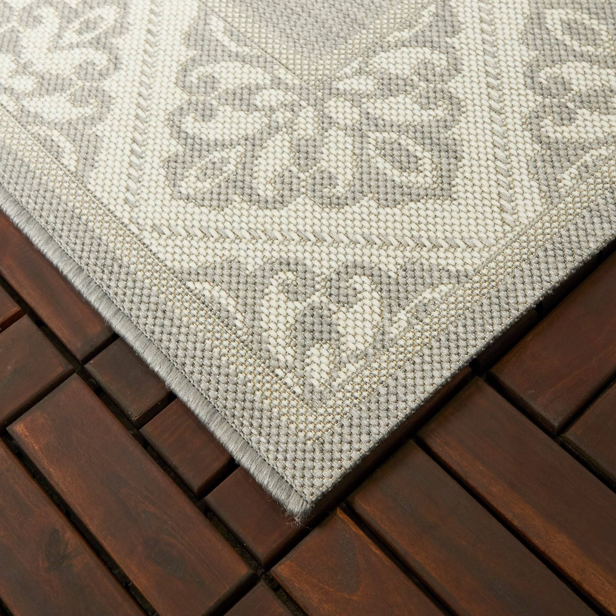 Signature Home Manor Indoor/Outdoor Area Rug (5&3 x 7&4 - Brown), BALTA