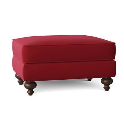 Birch Lane Durham 37x22 Rectangle Standard Ottoman Body Fabric: Bayou Flame