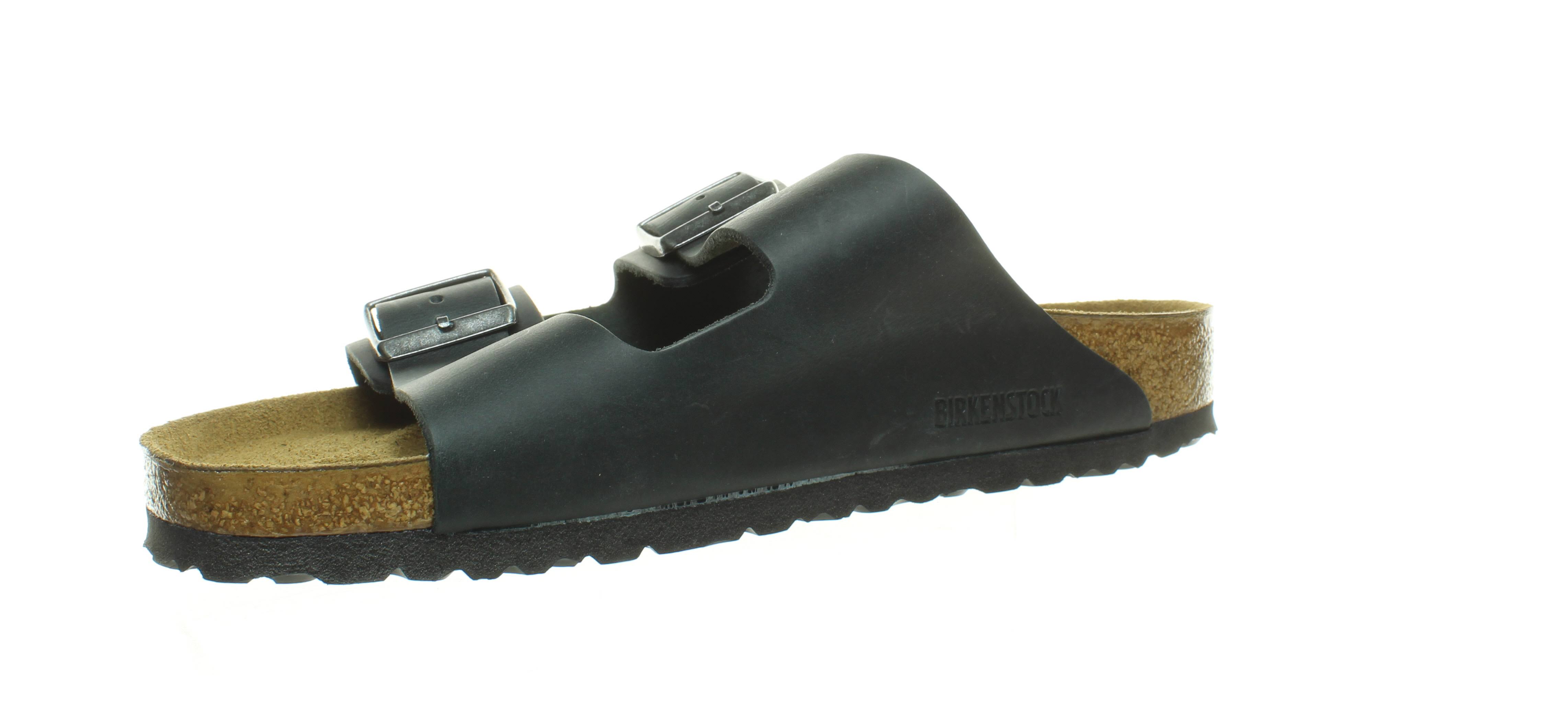 Birkenstock Arizona (38 Black Oiled Leather)
