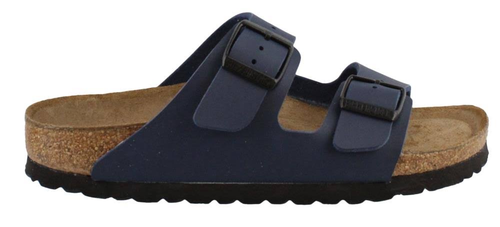 Birkenstock Women's Arizona Soft Footbed Navy Birko-Flor