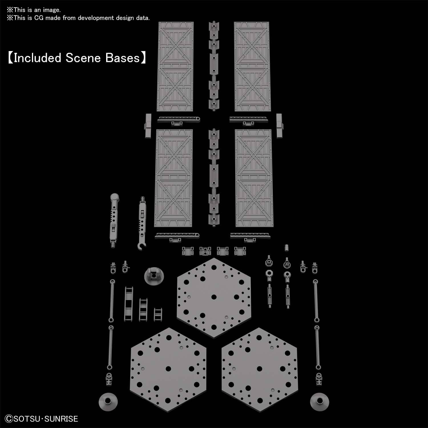 Bandai Gundam RG 1/144 Mobile Suit Last Shooting Zeong Effect Set