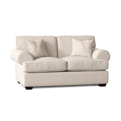 Workington 67x22 Rolled Arm Loveseat Body Fabric: Bull Natural