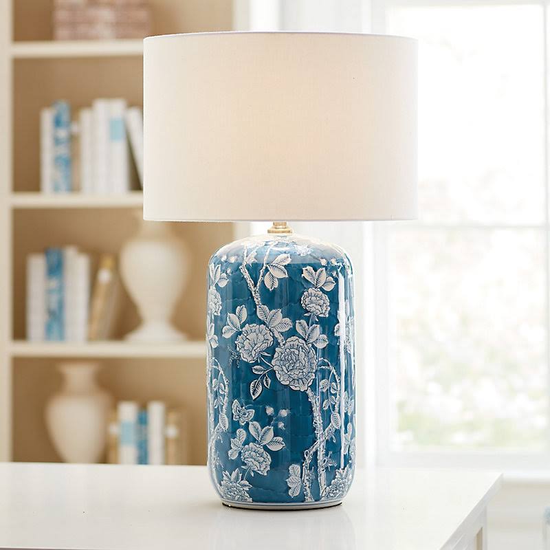 Doris Floral Table Lamp - Ballard Designs