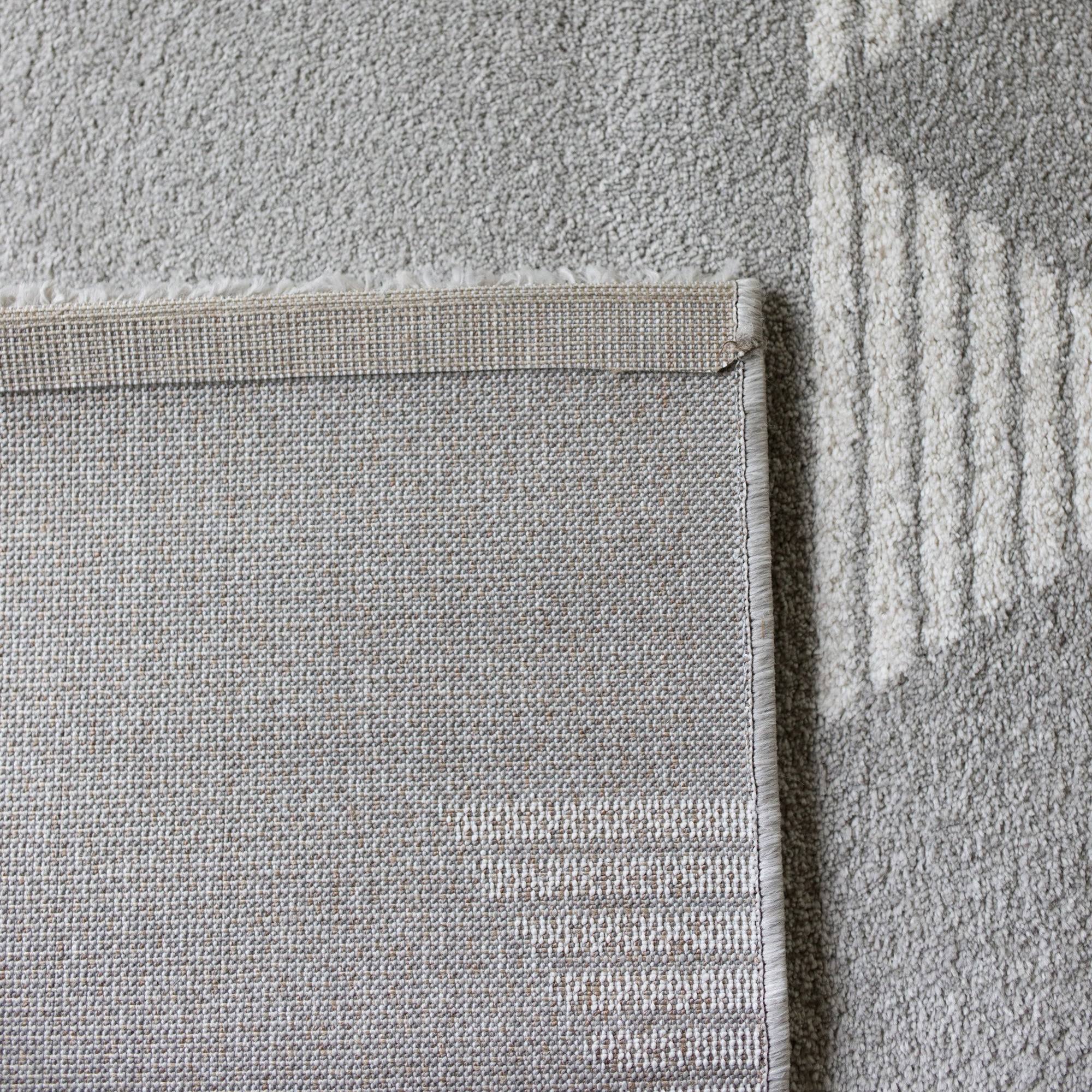 BALTA Phoebe Charcoal 5 ft. x 7 ft. Modern Geometric Area Rug, Grey