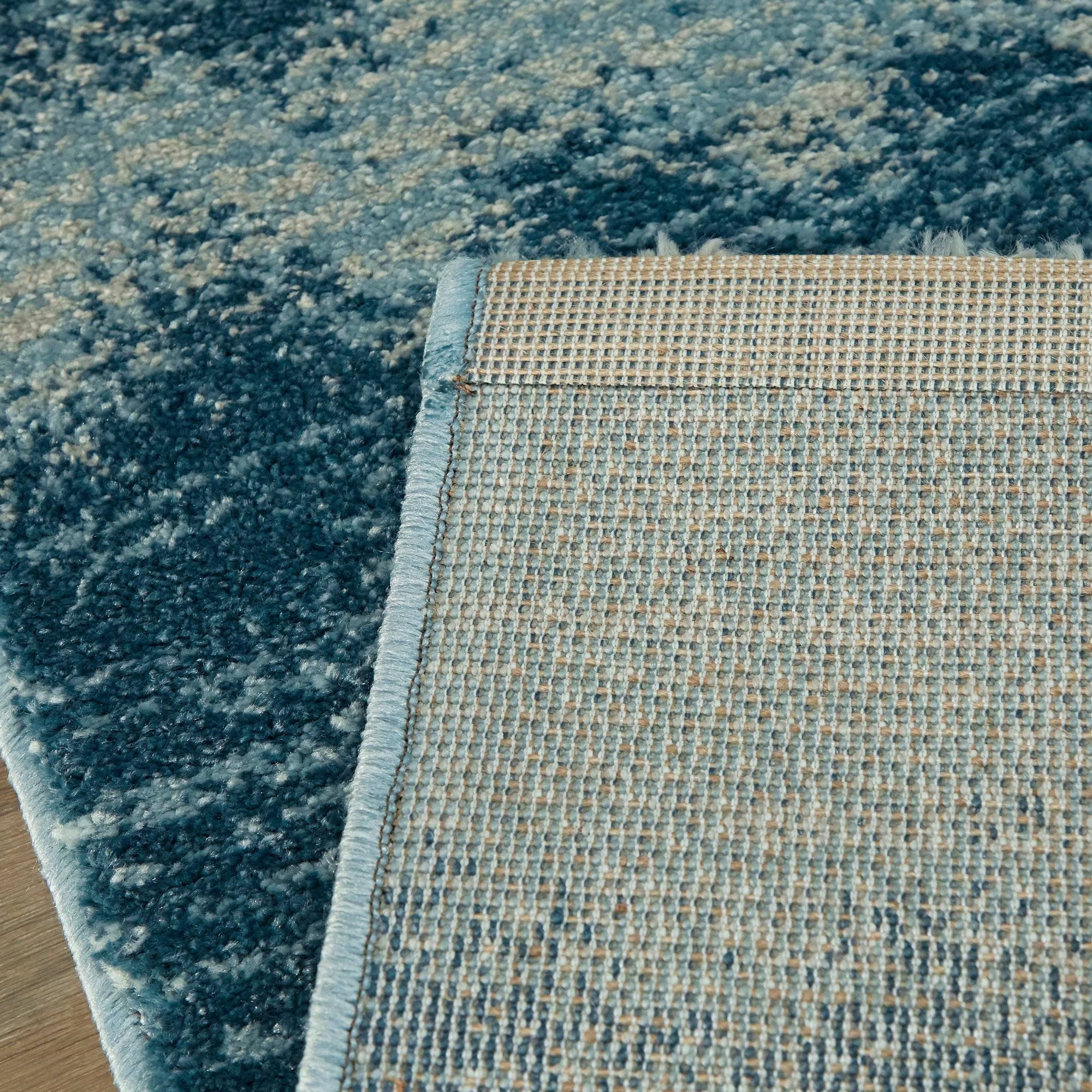 BALTA Martin Dark Blue 7 ft. x 9 ft. Coastal Starfish Area Rug