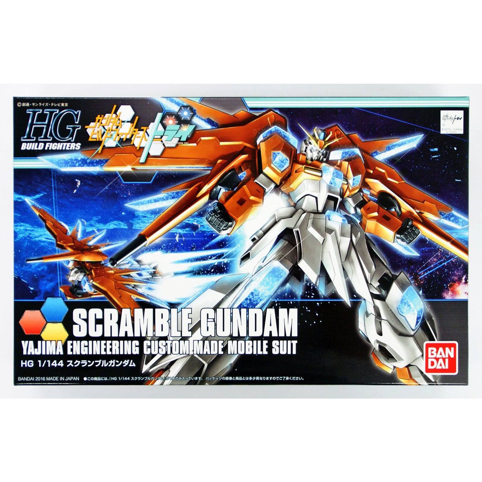 HGBF Gundam Build Fighters Try 1/144 Scramble Gundam