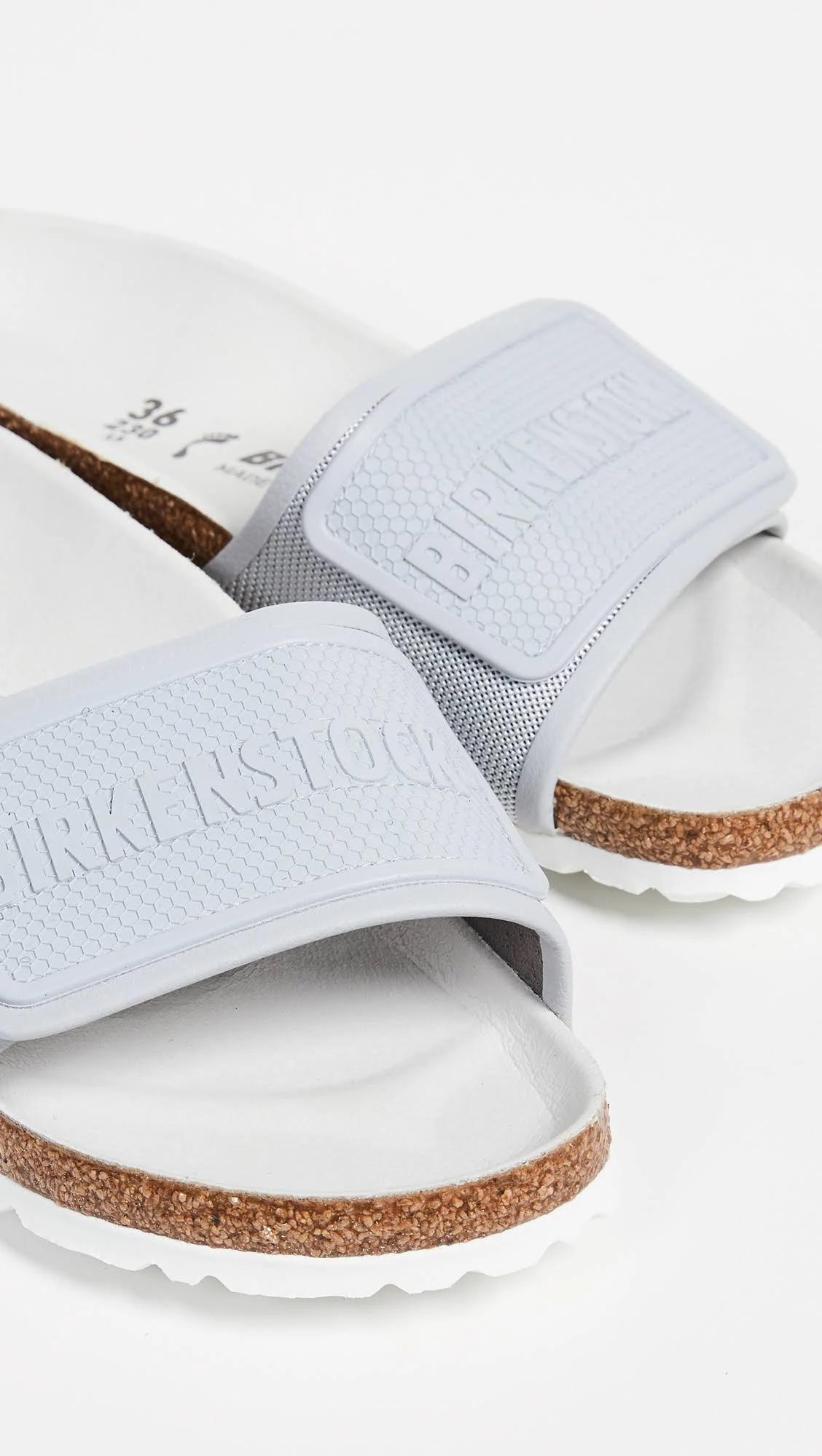 Birkenstock Tema Slide Sandal - Gray/Grey