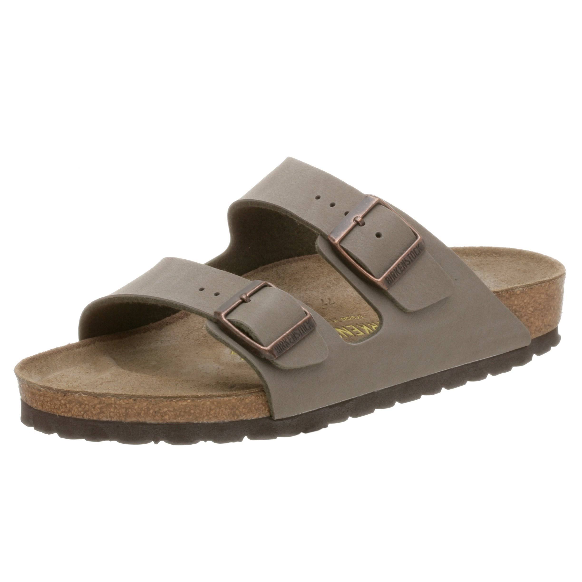 Birkenstock Arizona Sandal - 43 Narrow - Stone Birkibuc