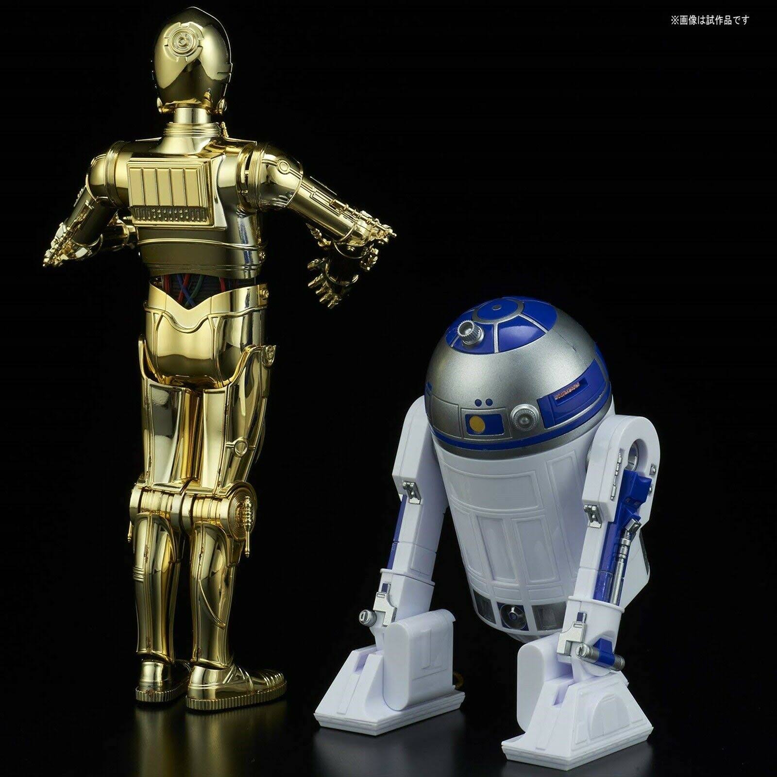 Bandai Star Wars C-3PO & R2-D2 1/12 Plastic Model Kit