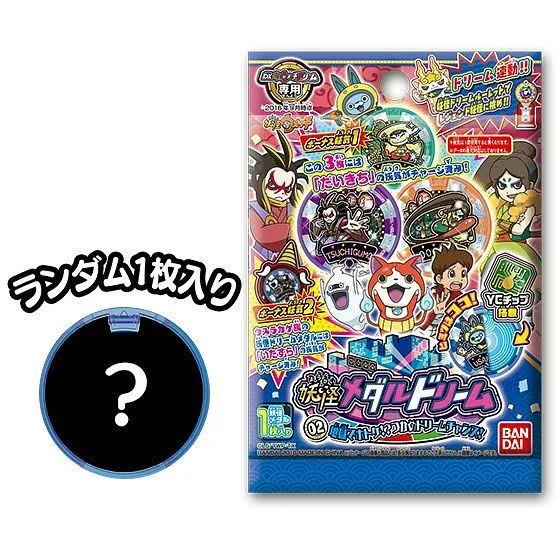 Bandai Yo-kai Medal Dream02: 1Box 20pcs
