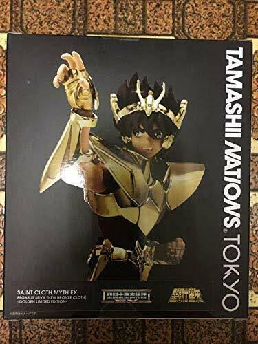 Bandai Saint Cloth Myth EX Pegasus Seiya Figure Golden Limited Edition Bronze