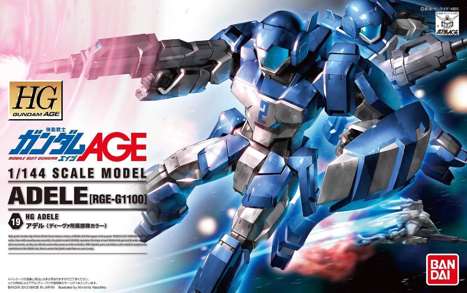 HG 1/144 #19 Gundam Age Adele (Diva Color)