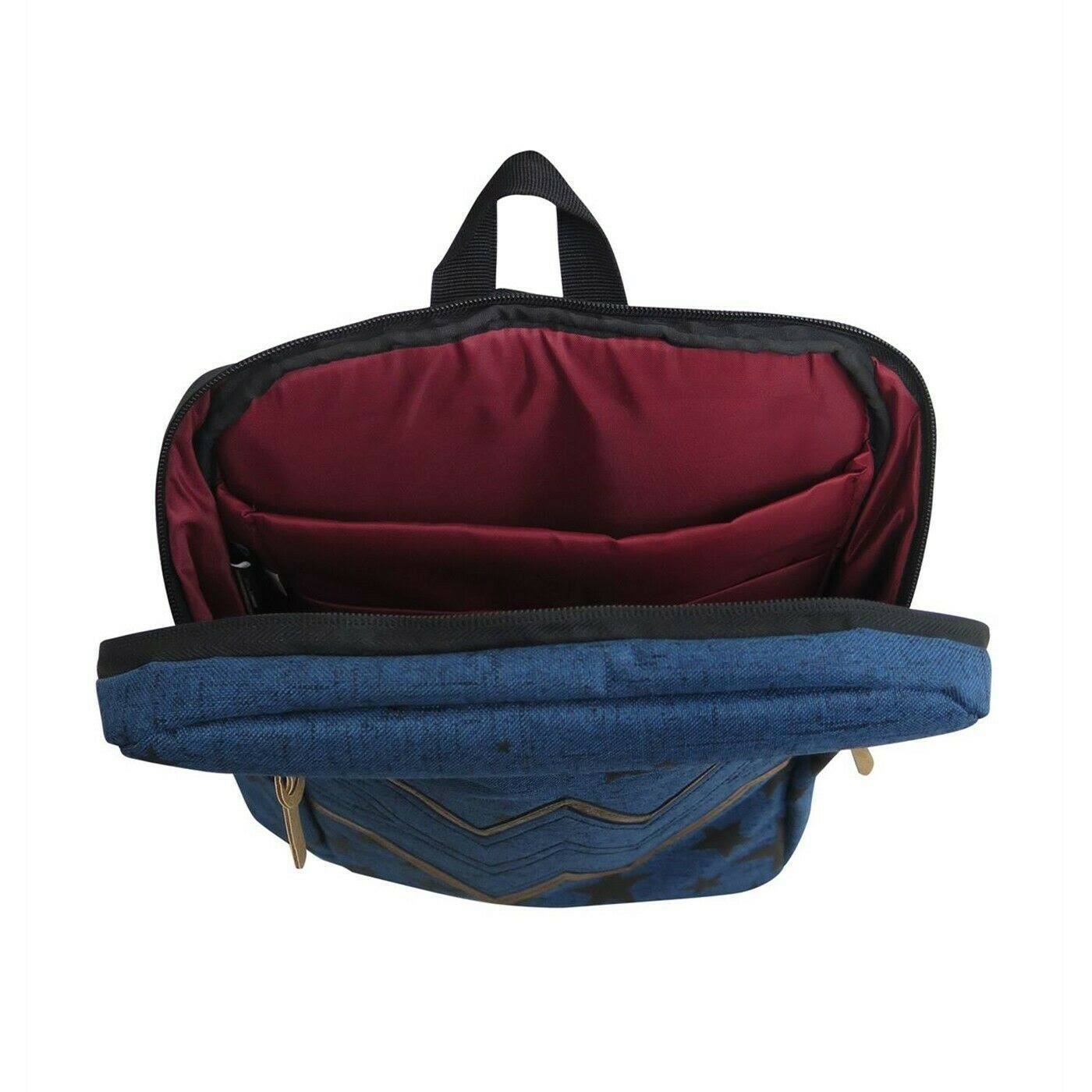 Wonder Woman Logo Navy Blue Backpack