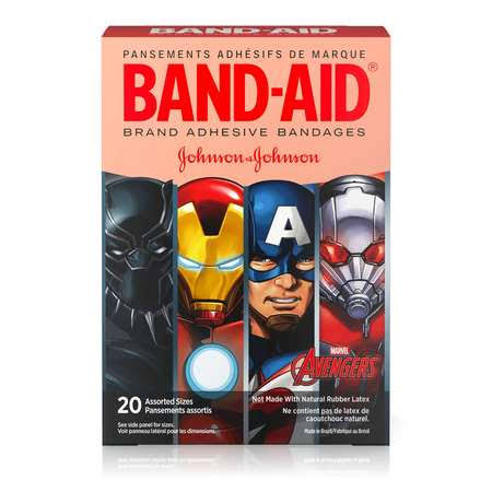 Band-aid, Adhsv Marvel Avengers Astd, Box of 20