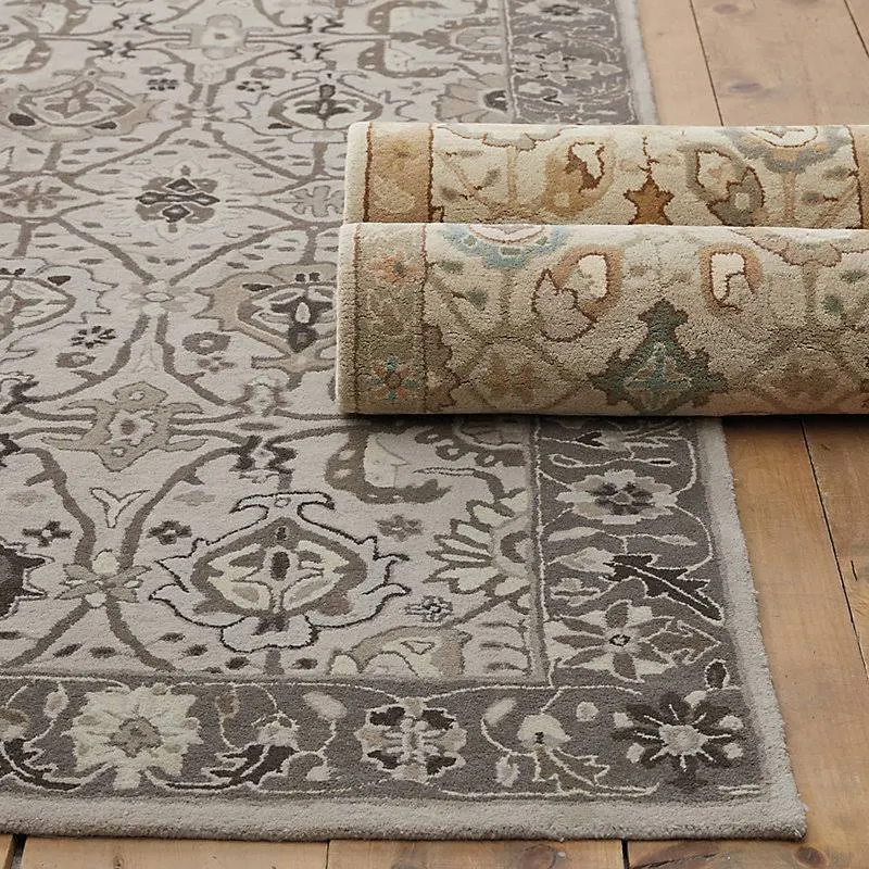 Catherine Rug Mocha 5& x 8& - Ballard Designs