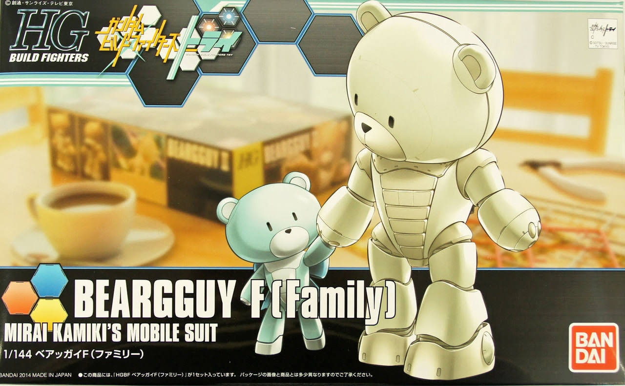 HGBF 1/144 Beargguy F Family