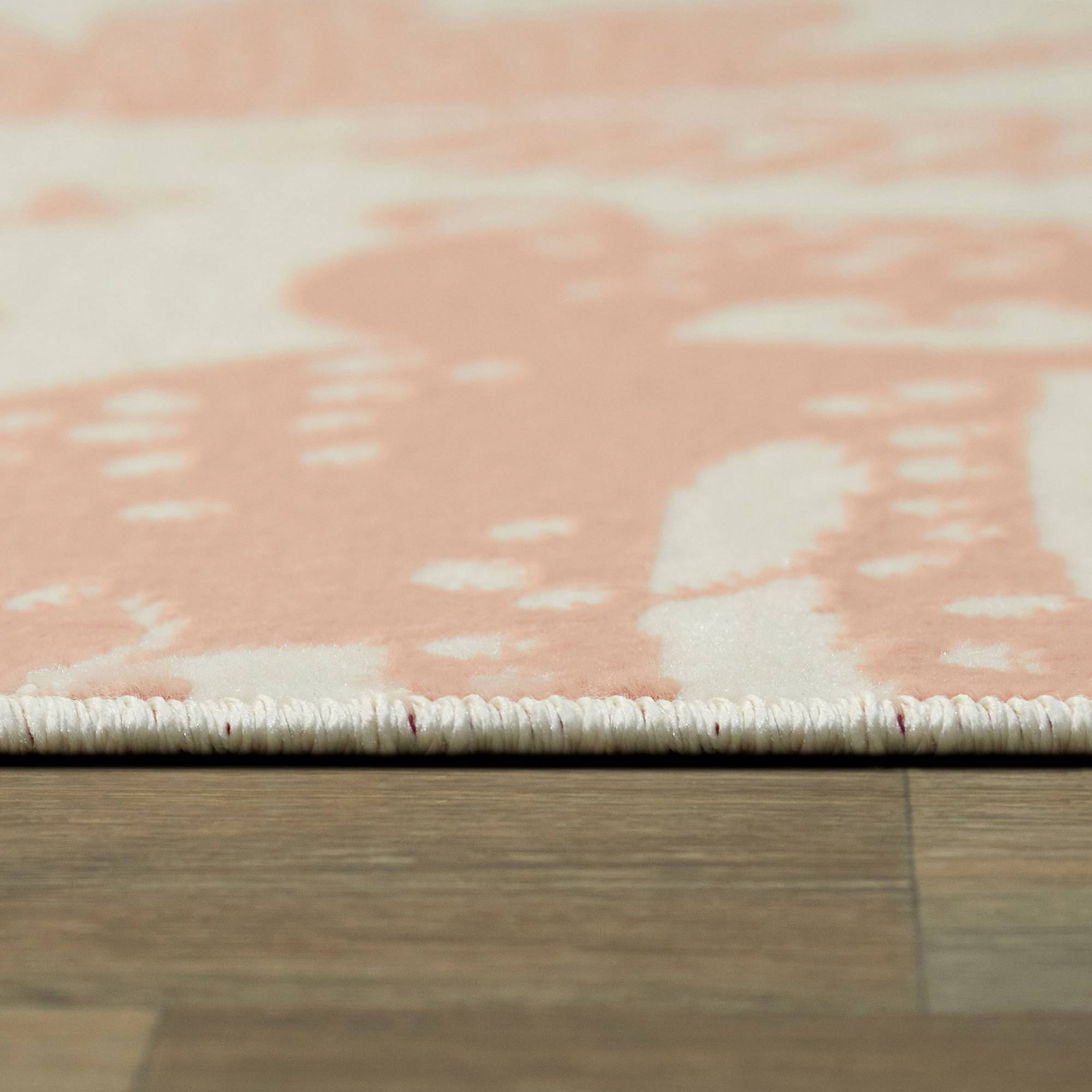 Balta Serengeti Pink 4 ft. x 6 ft. Kids Area Rug