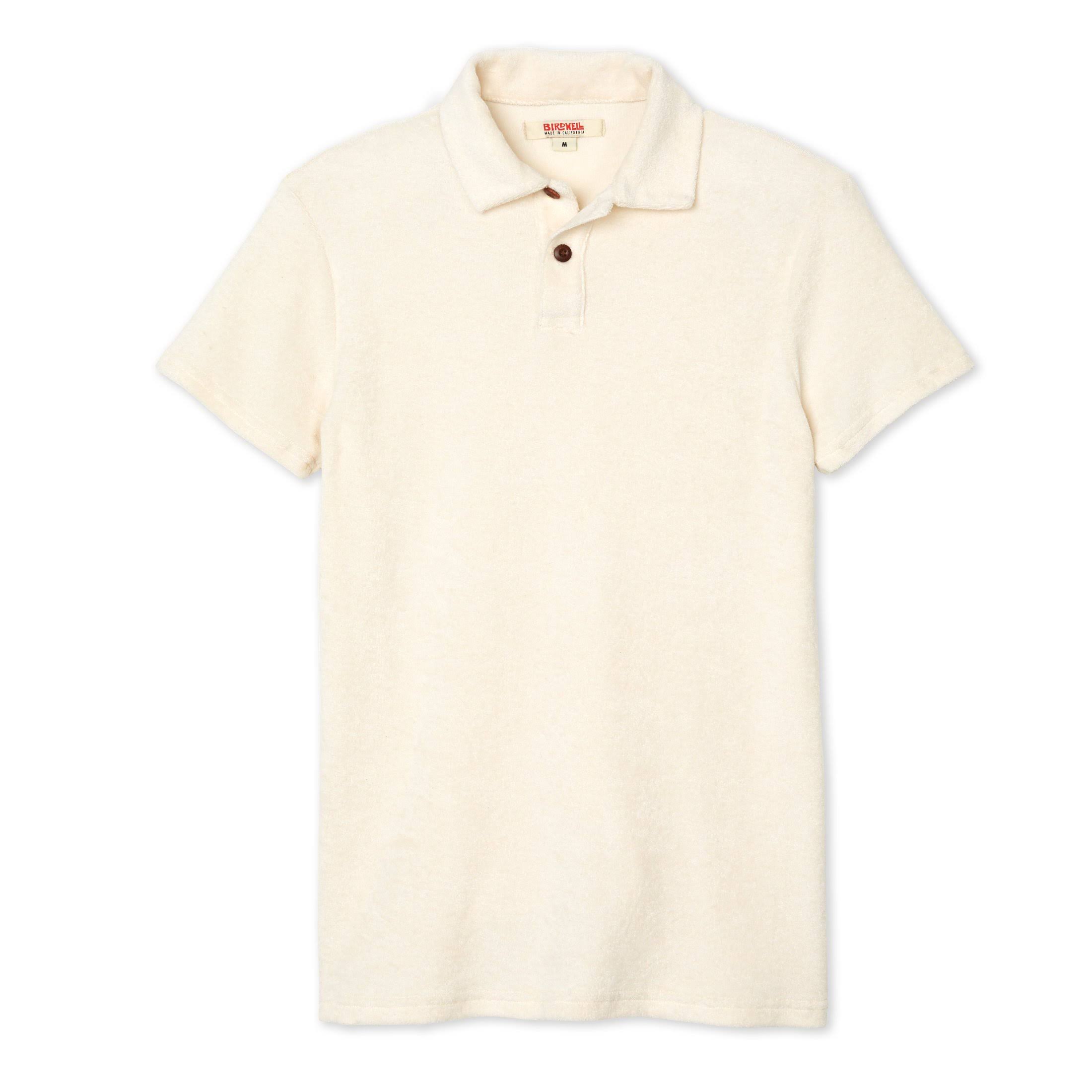Men's Terry Polo - Natural | Birdwell Beach Britches XL / Natural 057