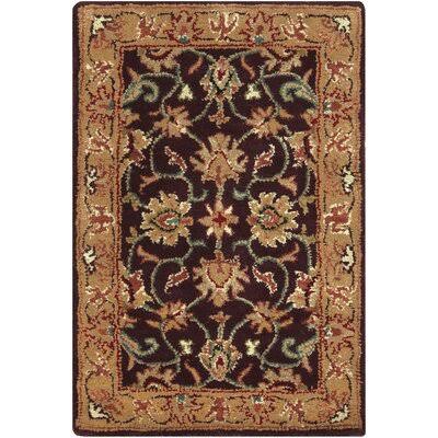 Arden Oriental Handmade Tufted Wool Burgundy Area Rug Birch Lane Rug Size: Rectangle 7&6x22 x 9&6x22