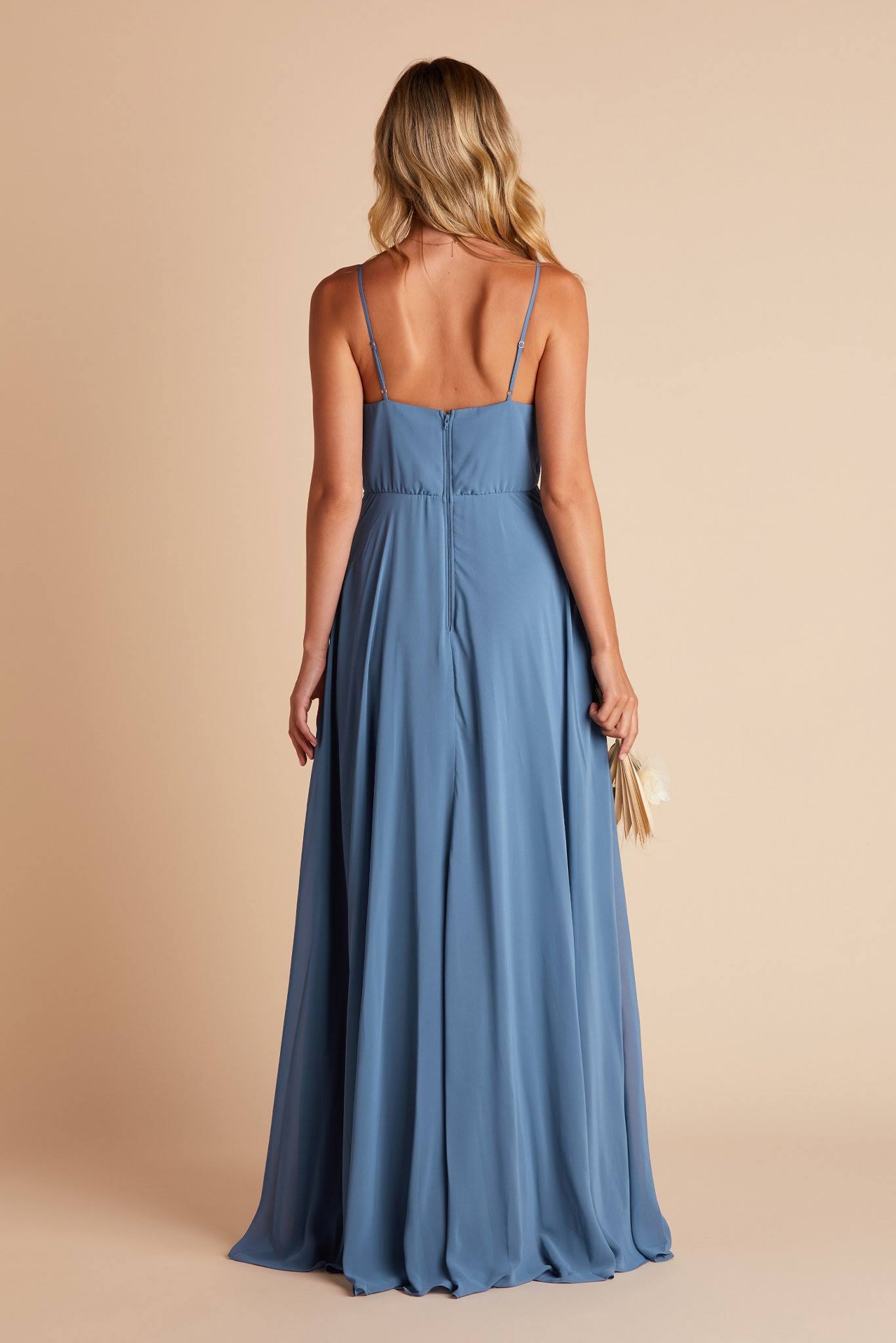 Birdy Grey Kaia Chiffon Bridesmaid Dress in Twilight L / Twilight