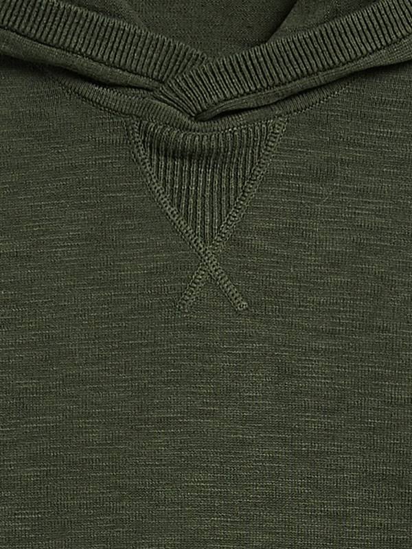 Banana Republic Men's Cotton Sweater Hoodie Dark Olive Green Size S