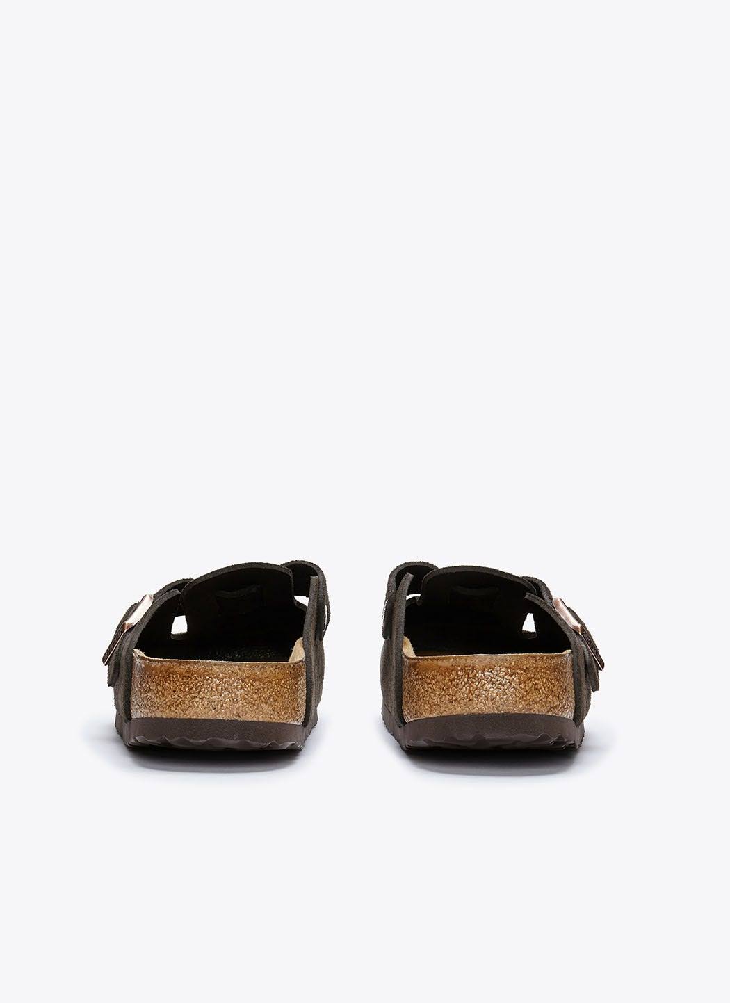 Birkenstock Man Dark Brown Mules Textile fibers