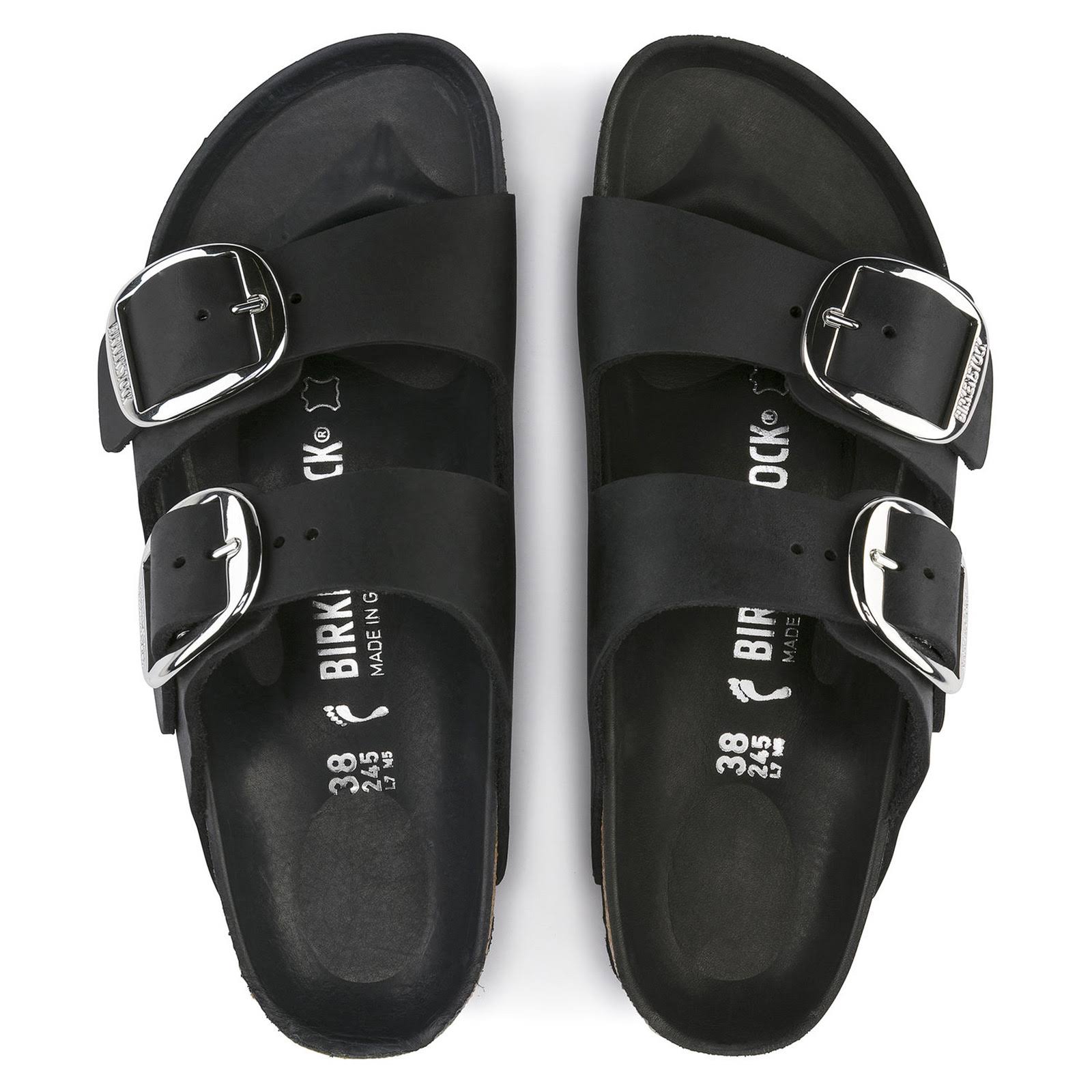 Birkenstock Arizona Big Buckle Sandals - Black