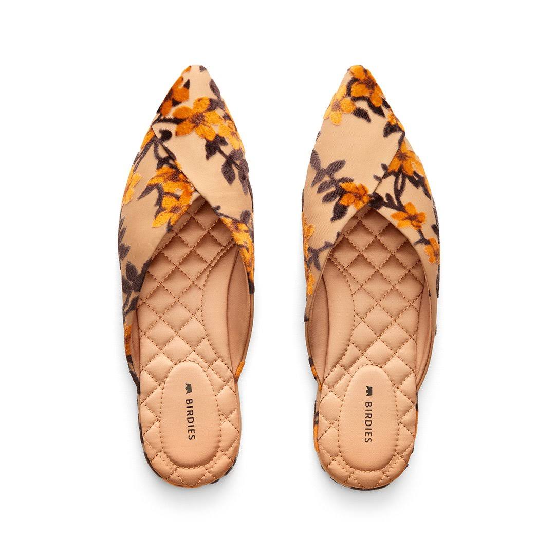 Birdies Swan Flat, Size 7 in Marigold at Nordstrom