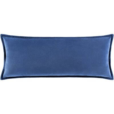 Gabriel Rectangular Cotton Pillow Cover & Insert Birch Lane Fill Material: Polyester/Polyfill, Color: Navy