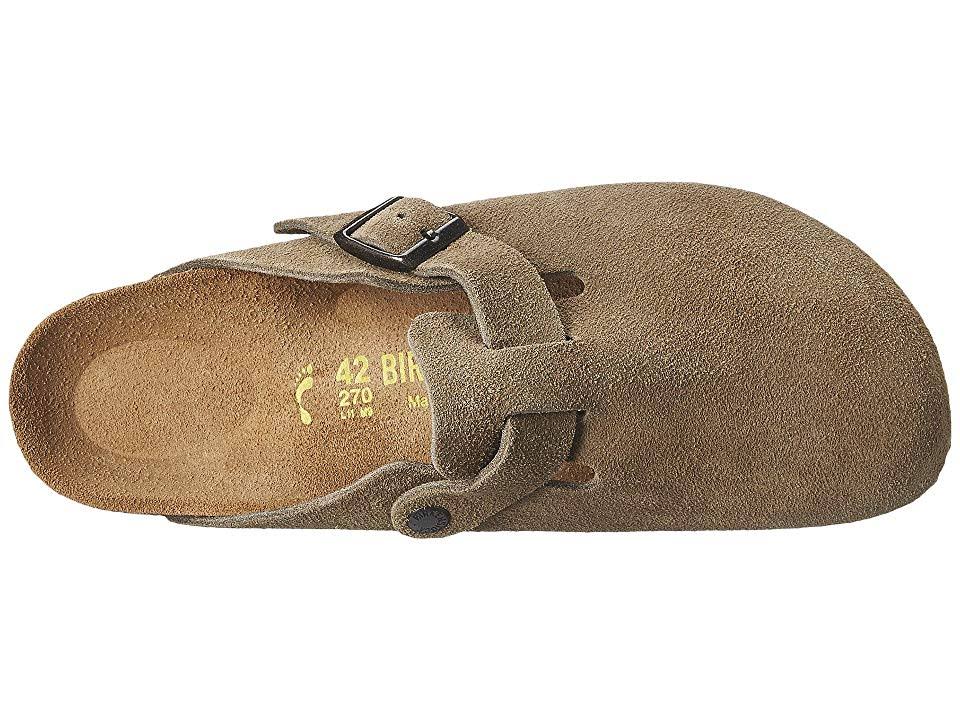 Birkenstock Boston Clog - 38 - Taupe Suede