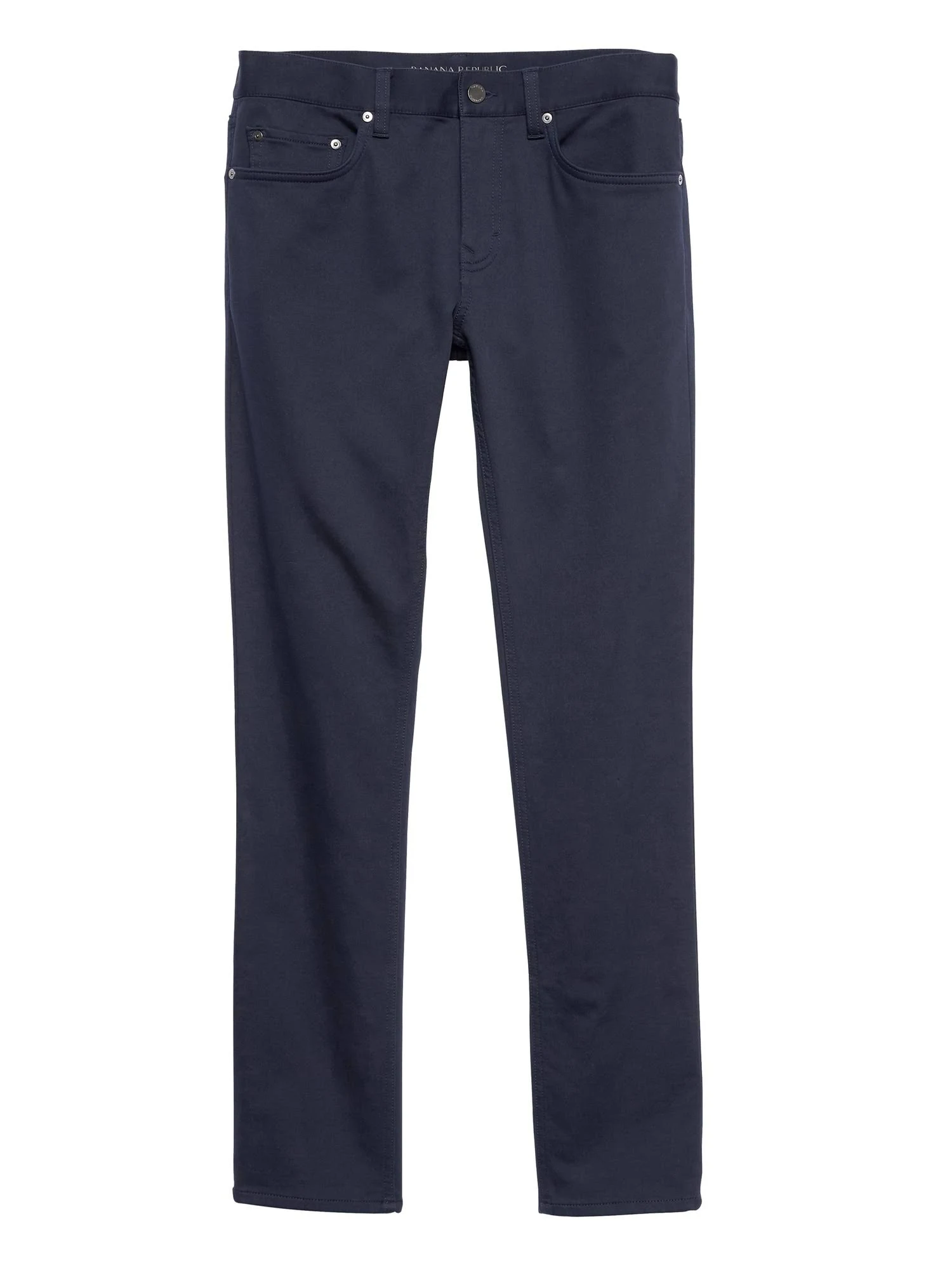 Banana Republic Men's Skinny Traveler Pant Navy Tall Size 36W 36L