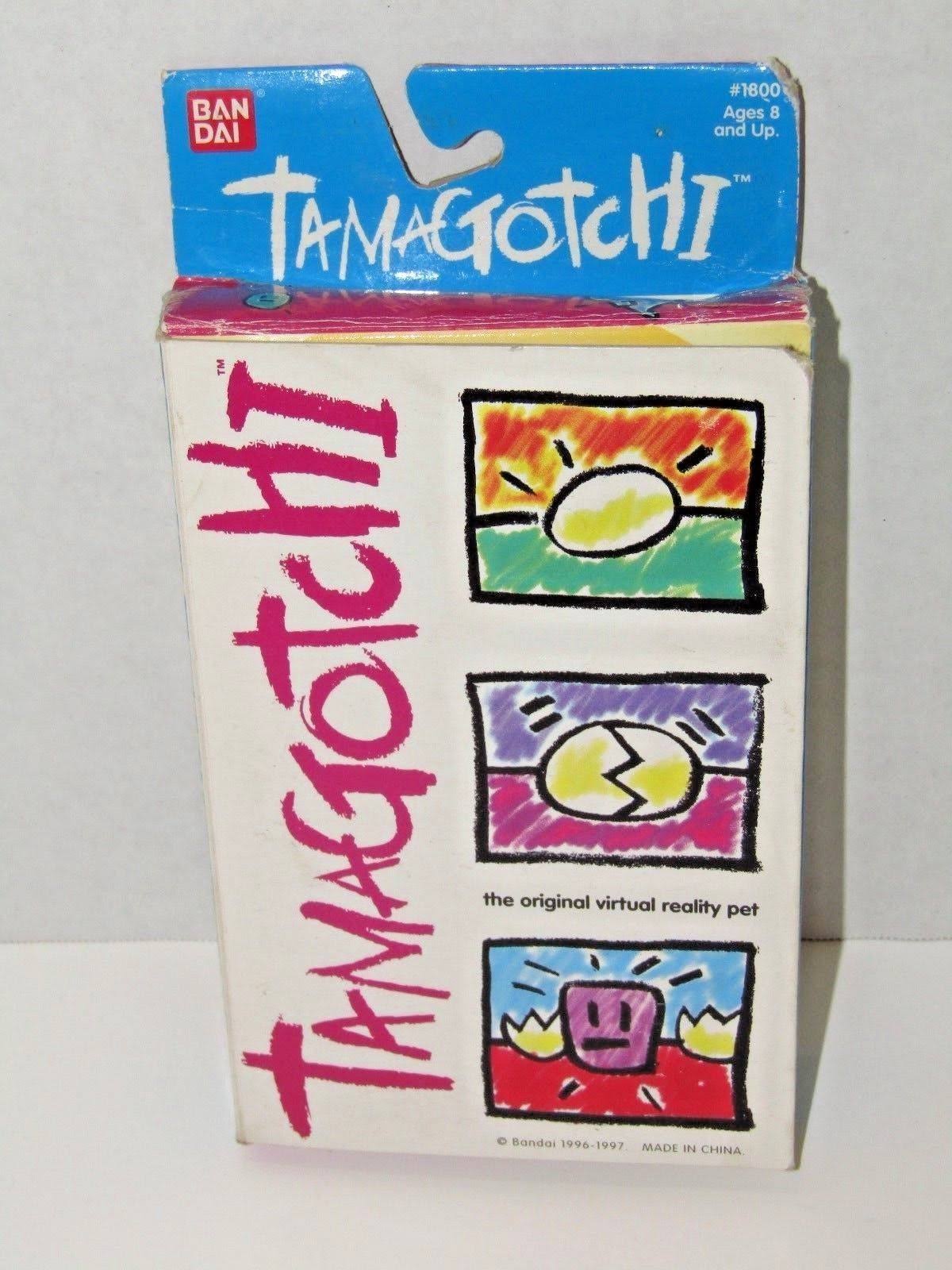 Tamagotchi Trans Green Virtual Pet [Original version]