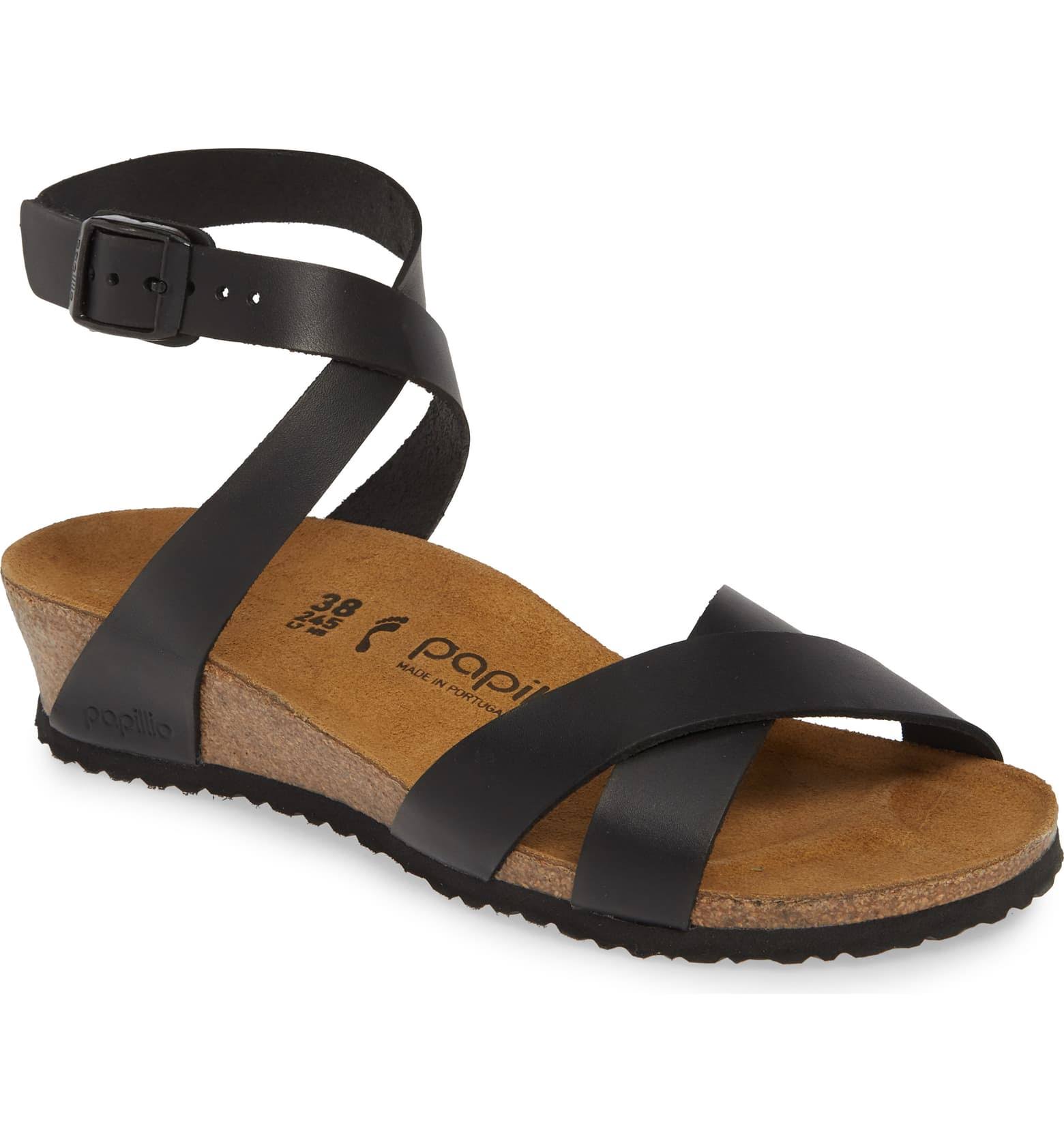 Birkenstock Women's Lola Sandal, Size: 38 Narrow, Black