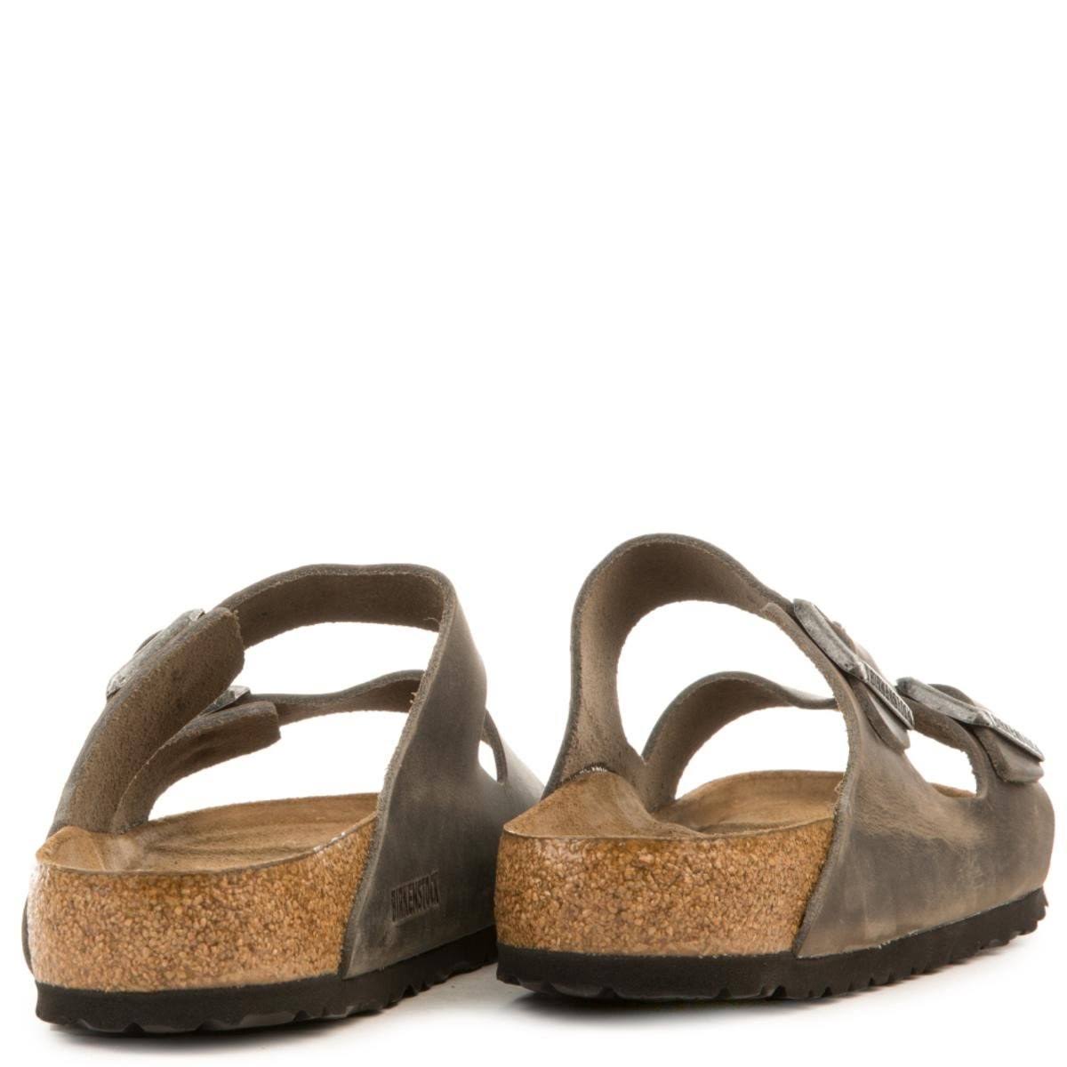 Birkenstock Arizona Soft Footbed (36 Iron Oiled Leather)