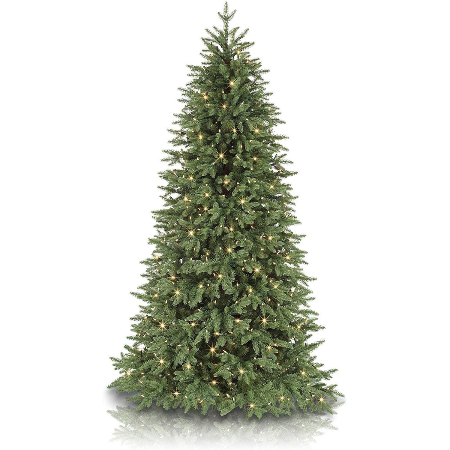 Balsam Hill Stratford Spruce 6.5 Foot Christmas Tree w/ White Lights (Used) by VM Express