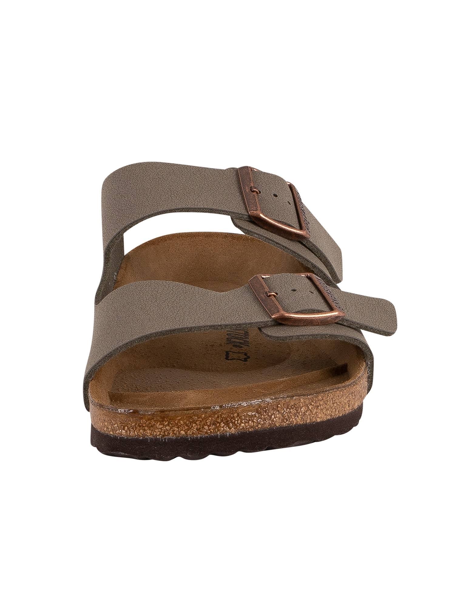 Birkenstock Arizona Birko-Flor Sandal, Stone, 9M/7M
