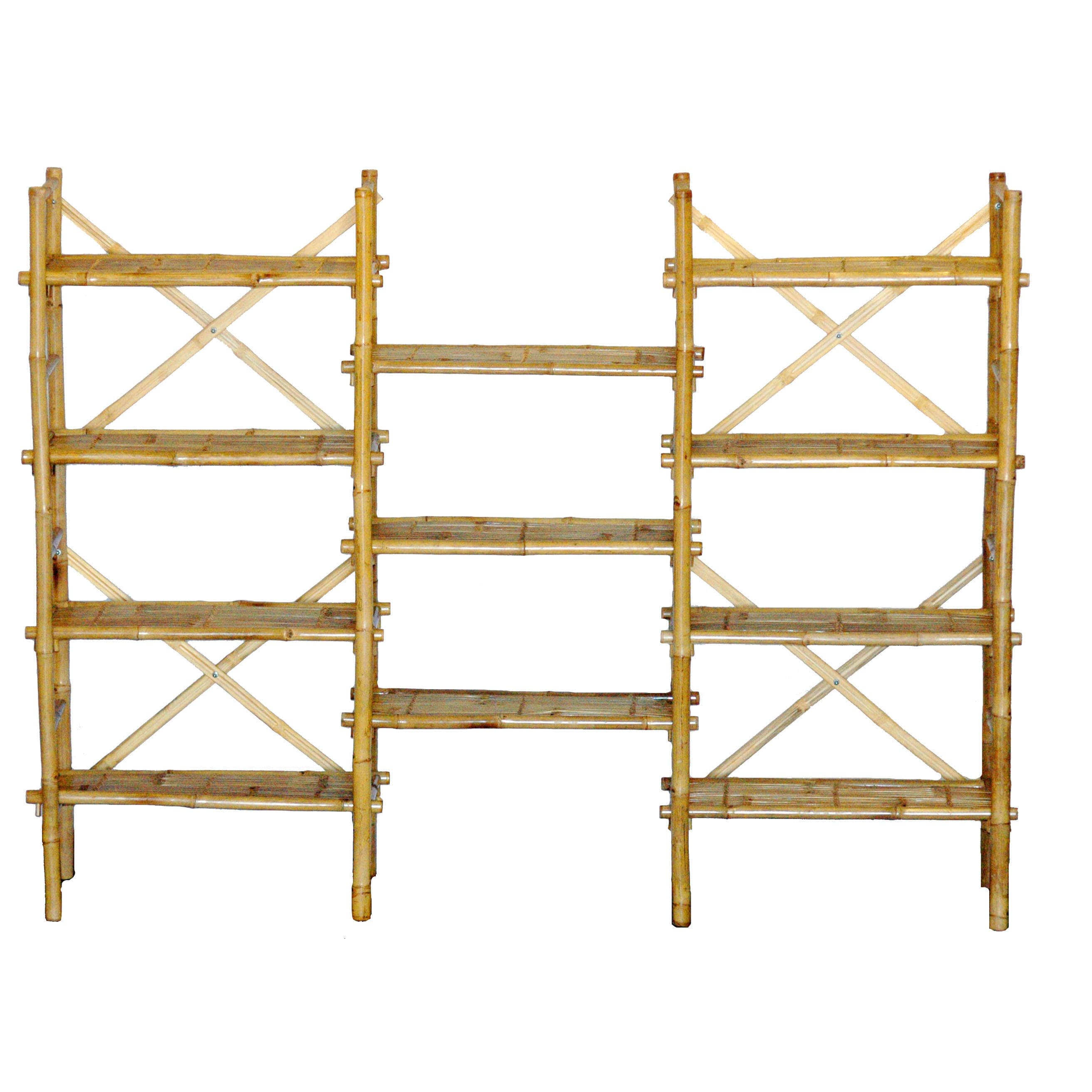 Bamboo 54 Bamboo Expanded Shelf, Beige