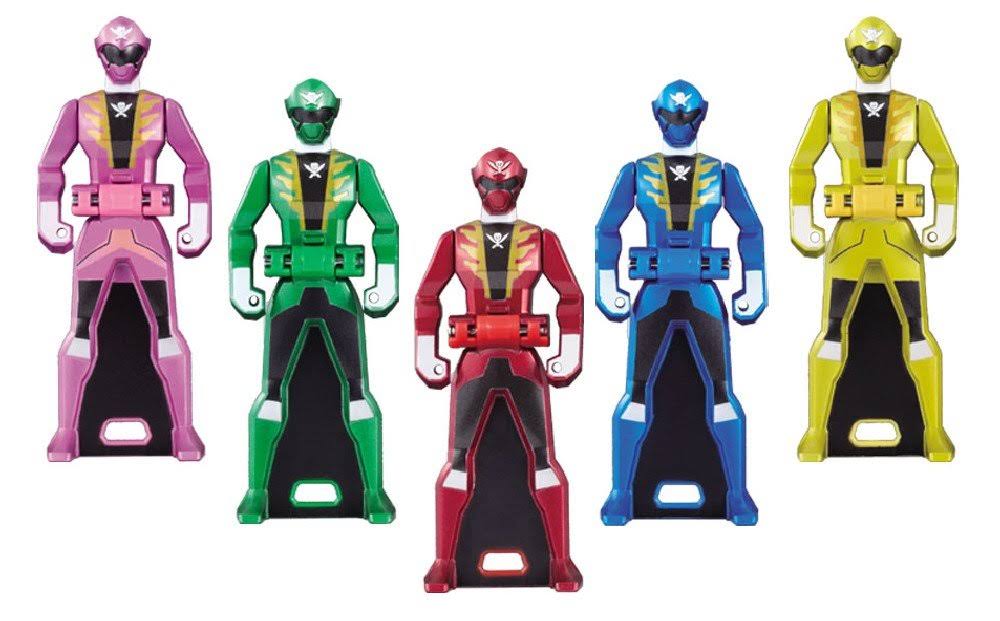 Kaizoku Sentai Gokaiger Ranger Key Series Ranger Key Set DX