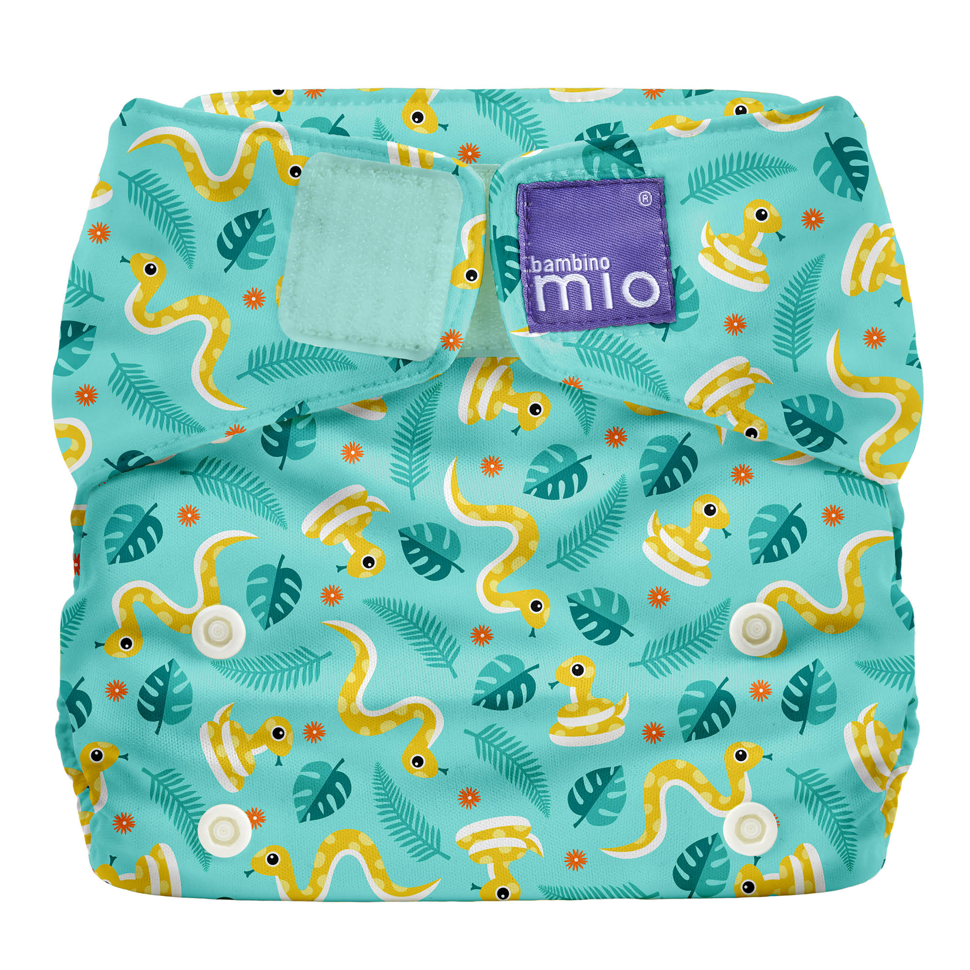 Bambino Mio Miosolo All-in-One Cloth Diaper Jungle Snake