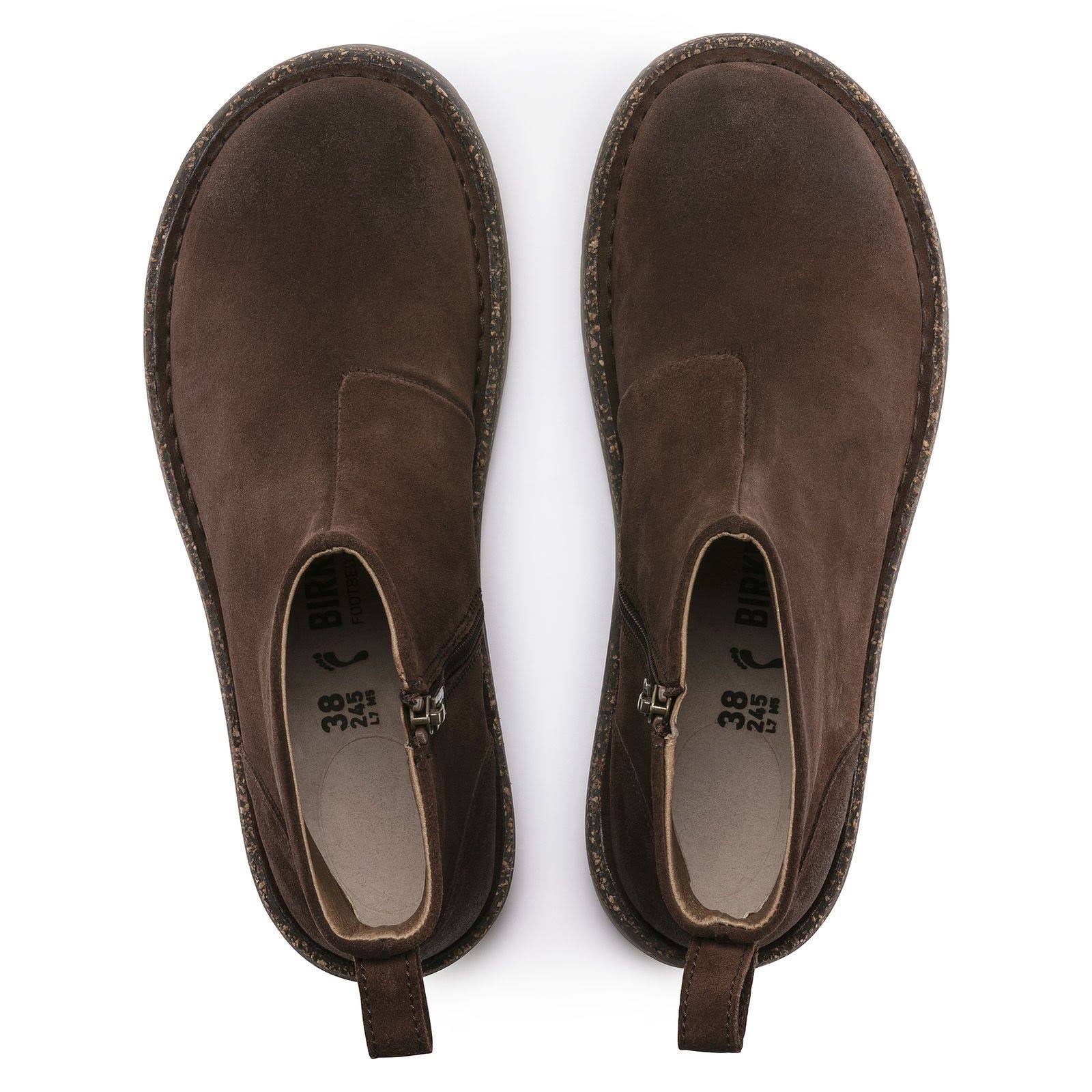 Birkenstock Women's Melrose Suede Boot, 38 / Black