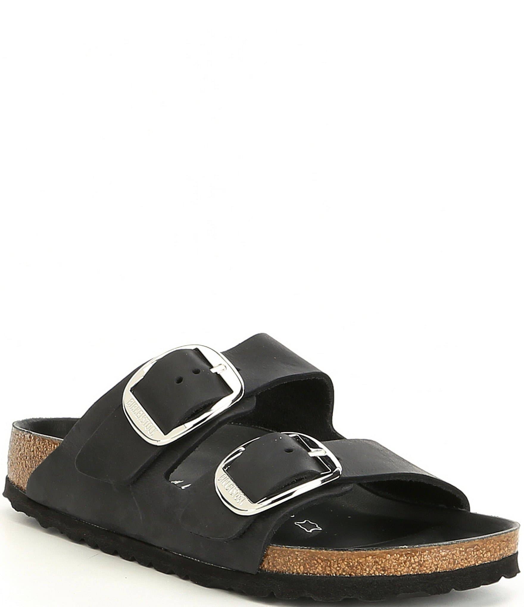 Birkenstock Women's Arizona Big Buckle Oiled Leather Black
