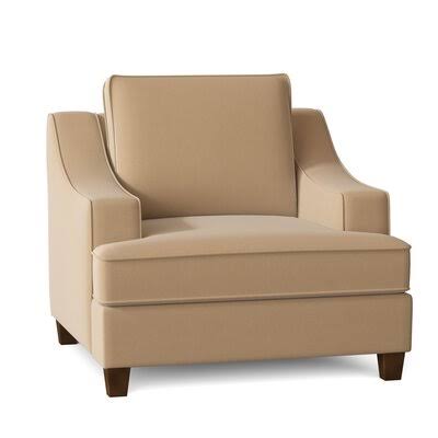 Lise 39x22 Wide Armchair Birch Lane Body Fabric: Classic Khaki