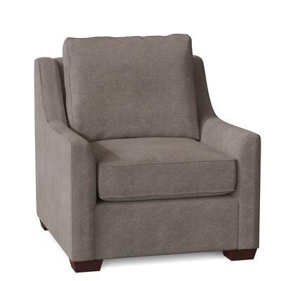 L? A 33x22 Wide Armchair Birch Lane Body Fabric: Amigo Granite