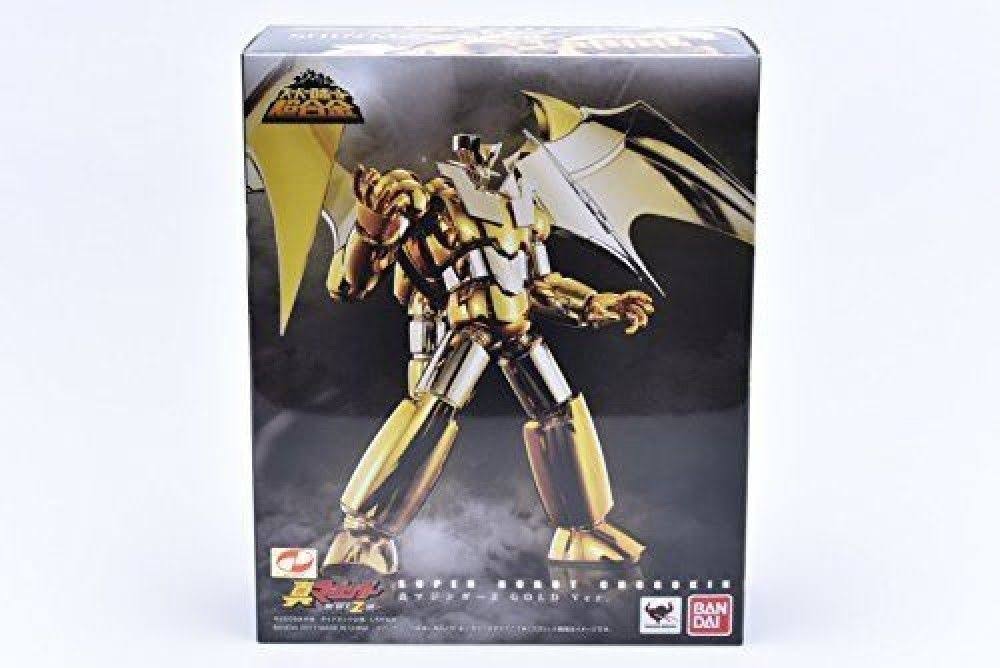 New Super Robot Chogokin Shin Mazinger Z Gold Ver Figure Bandai Tamashii Nation