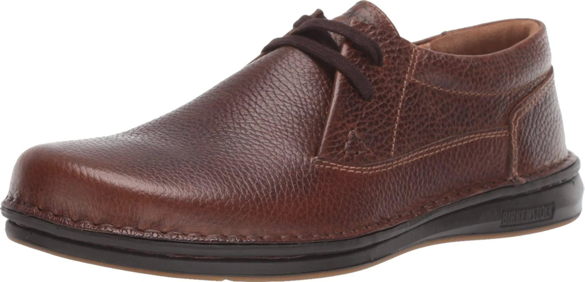 Birkenstock Men's Memphis Shoe - 41 - Dark Brown Leather