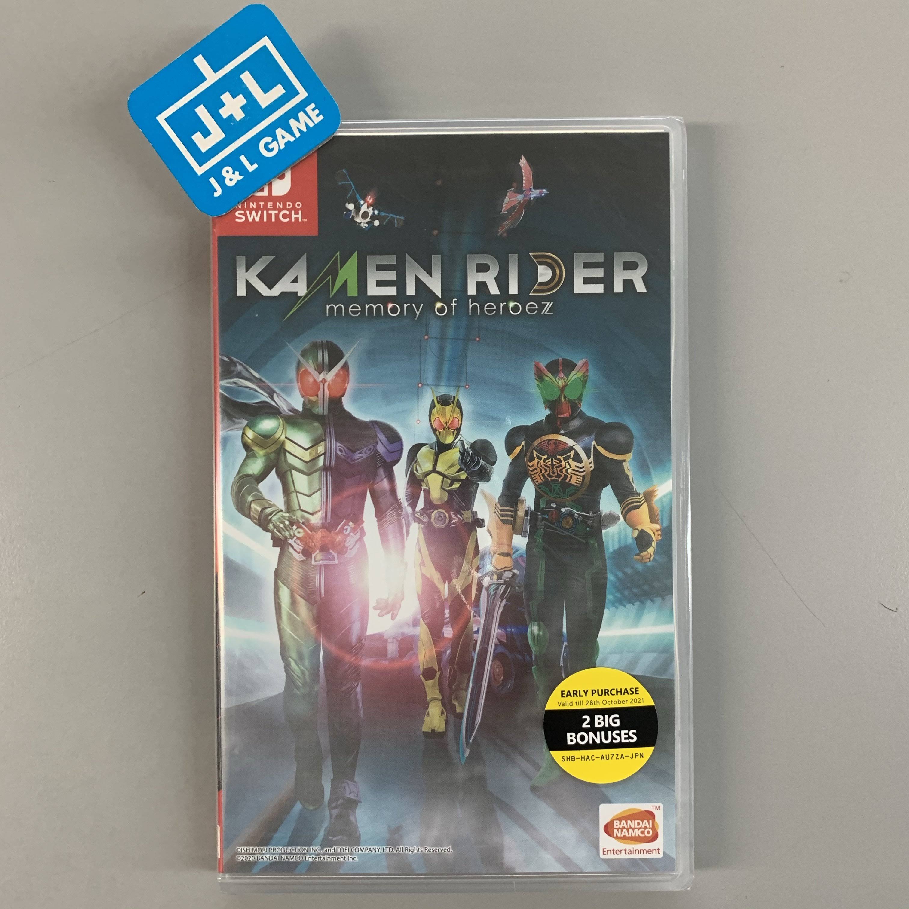 Kamen Rider Memory of Heroez - Nintendo Switch