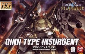 Bandai Toys Gunseed Stargazer Ginn Type Insurgent HG 1/144