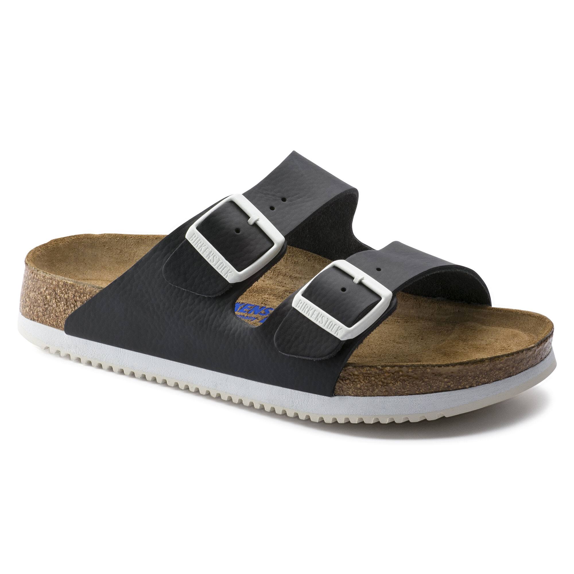 Birkenstock Arizona Softbed Oiled Leather Black